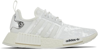 (Women) adidas NMD_R1 'White Silver Metallic GW5681 (Women) adidas NMD_R1 'White Silver Metallic GW5681