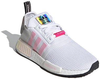 (W) adidas NMD_R1 'Putih True Pink Hologram' FZ3777 Lookbook (W) adidas NMD_R1 'Putih True Pink Hologram' FZ3777