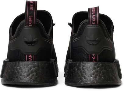 (W) 아디다스 NMD_R1 프라임블루 '블랙 솔라 핑크' GX8312 Details for (W) 아디다스 NMD_R1 프라임블루 '블랙 솔라 핑크' GX8312