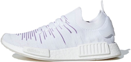 (Women) adidas NMD_R1 STLT PK 'Cloud White Purple' BD8017 (Women) adidas NMD_R1 STLT PK 'Cloud White Purple' BD8017