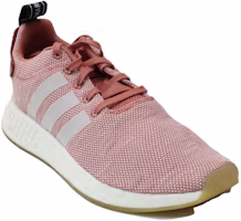 Lookbook (W) 阿迪达斯 NMD_R2 '烟灰粉' 女款休闲鞋 CQ2007