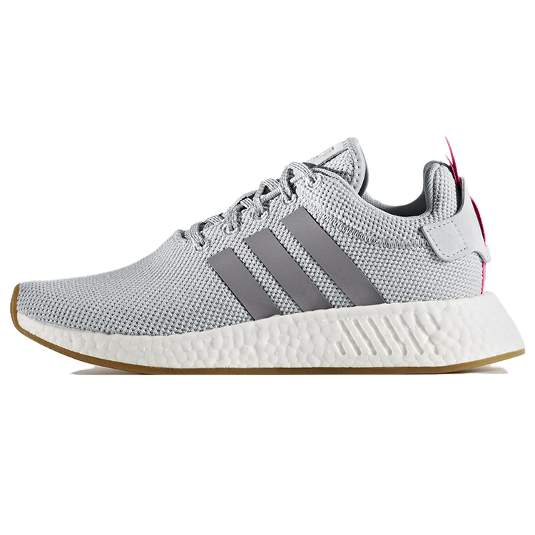 (Women) adidas NMD_R2 'Grey Shock Pink' BY9317