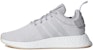 (W) adidas NMD R2 Kelabu Gum AQ0196