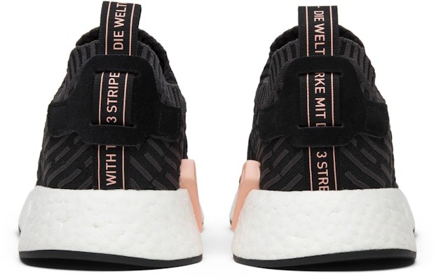 Women adidas NMD R2 PK Black Pink BA7239