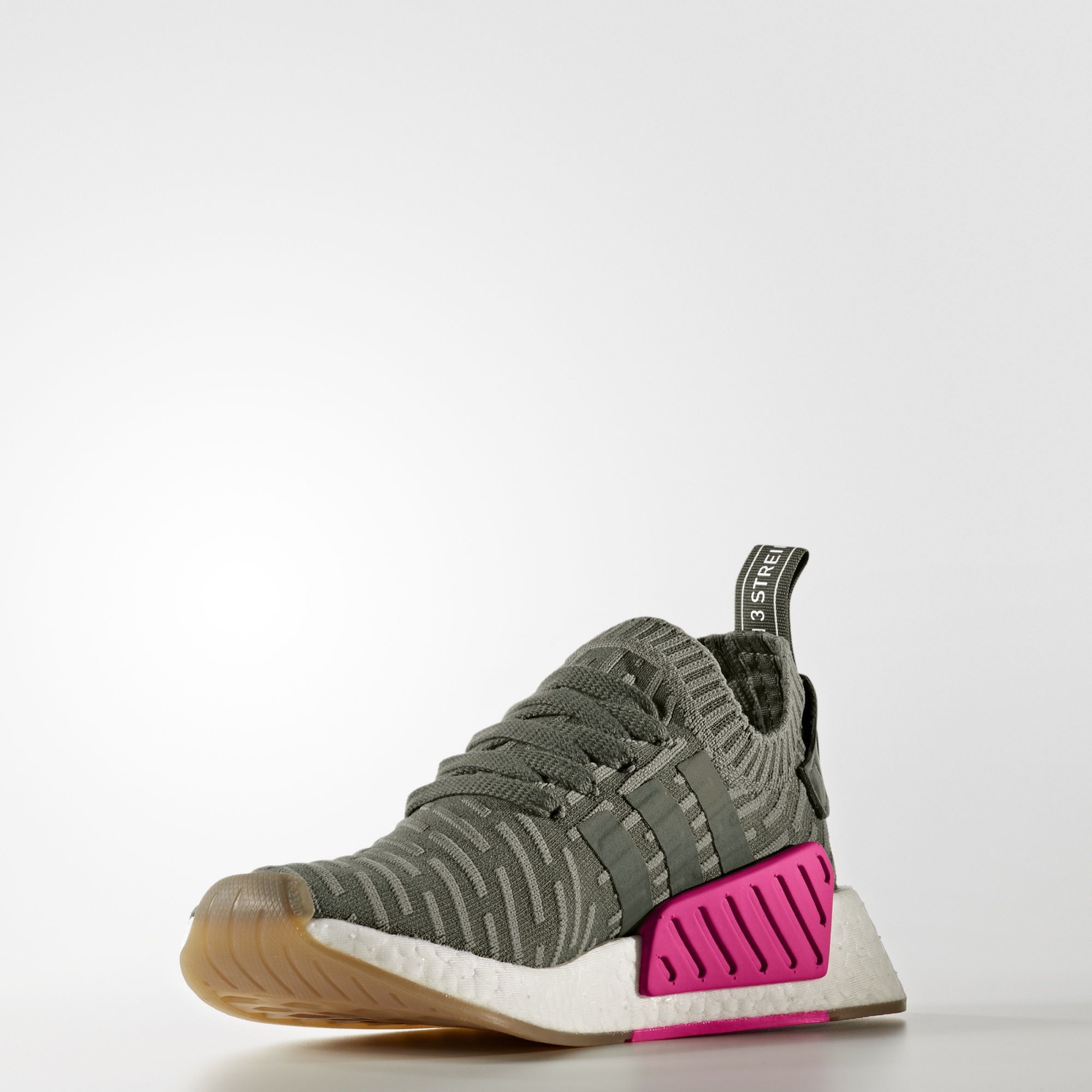 (Women) adidas NMD_R2 Primeknit 'Japan Khaki Green' BY9953