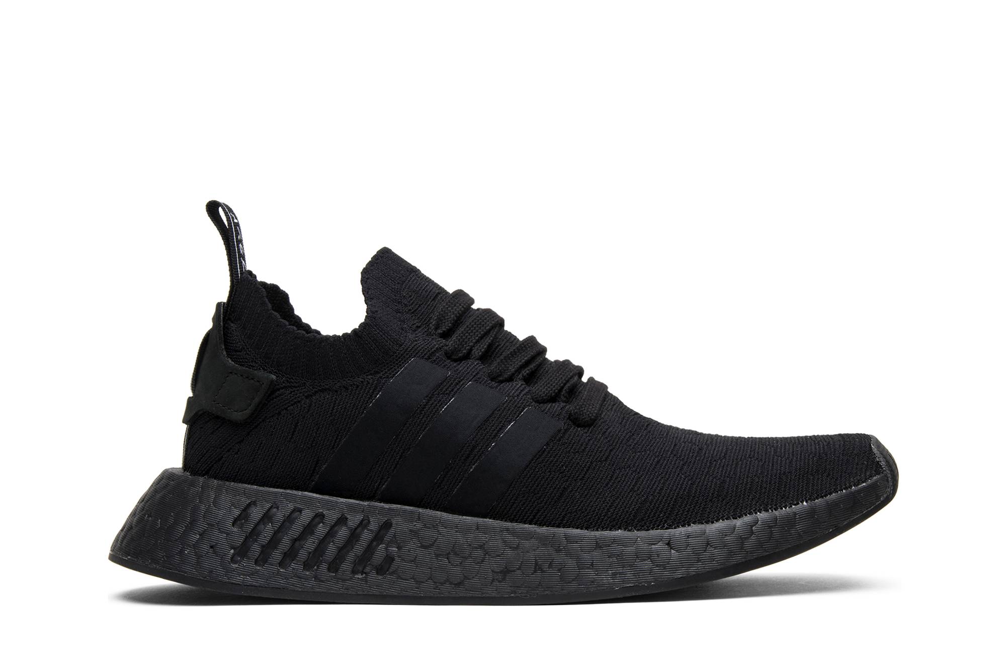 (Women) adidas NMD_R2 Primeknit 'Triple Black' BY9525