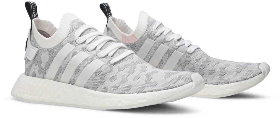 (Women) adidas NMD_R2 Primeknit 'White Black Pink' BY9520 Cheap (Women) adidas NMD_R2 Primeknit 'White Black Pink' BY9520