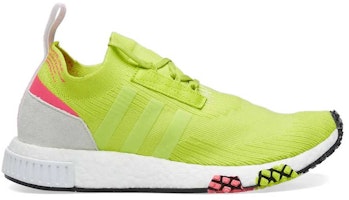 (Women) adidas NMD Racer Primeknit 'Semi-Solar Yellow' AQ1137 (Women) adidas NMD Racer Primeknit 'Semi-Solar Yellow' AQ1137