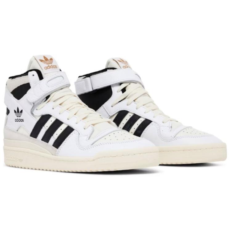 (W) adidas Original Forum Mid 'Off White Cream White Black' 圖 3