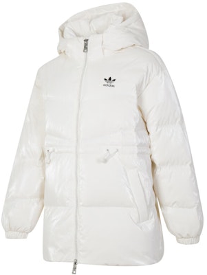 (W) 阿迪达斯 Originals 2024 冬季羽绒服 - 舒适时尚奶油白连帽夹克 JD3781 Order (W) 阿迪达斯 Originals 2024 冬季羽绒服 - 舒适时尚奶油白连帽夹克 JD3781