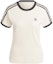 Order (Women) adidas Originals 3-Stripes Slim T-Shirt Retro Raglan Tee - Off White. IC5463