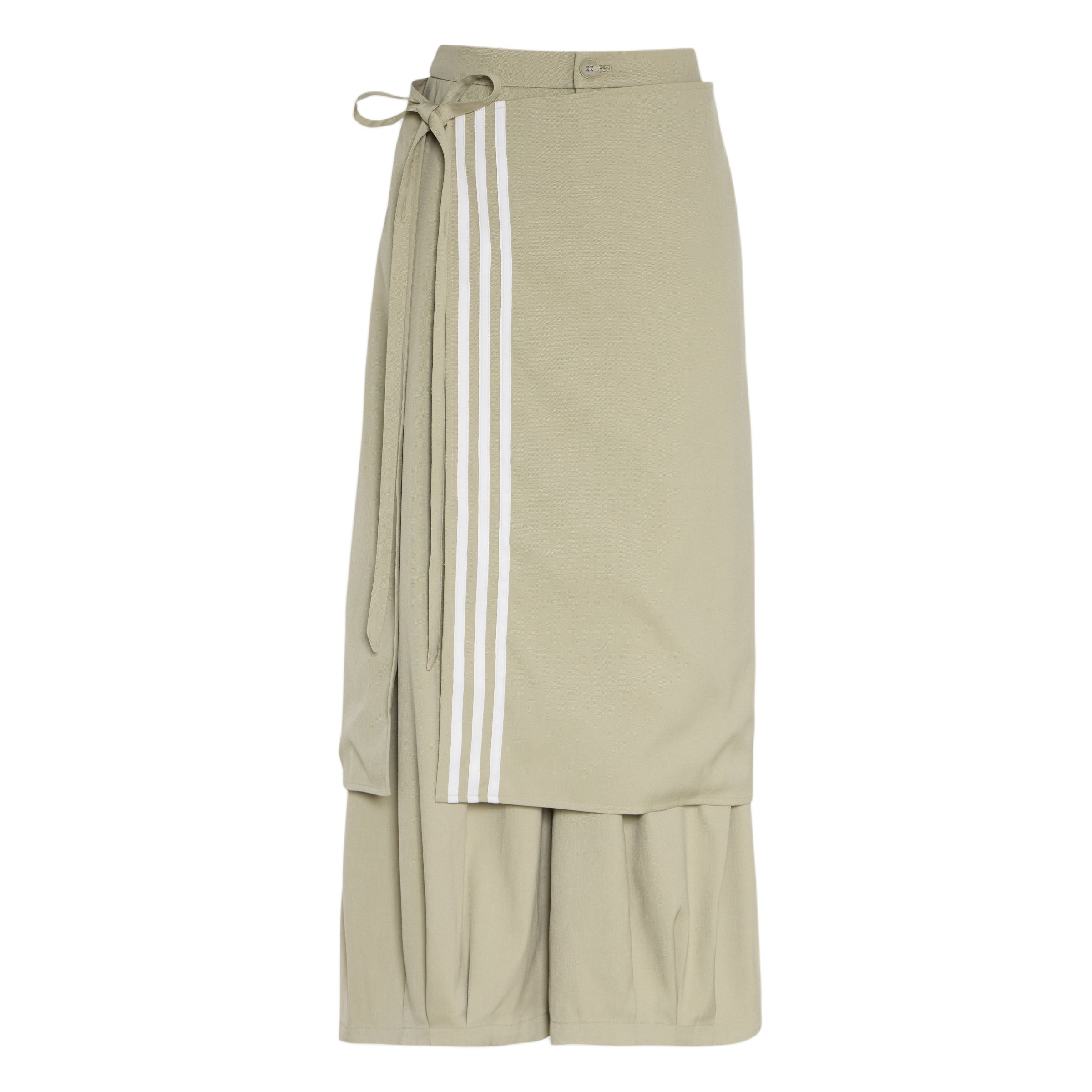 (Women) adidas Originals 3S Premium Wide-Leg Track Pants Striped Comfort Fit KS5335