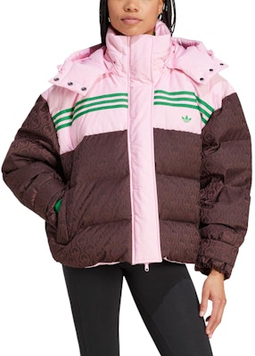 (W) adidas Originals 70s FW24 Jaket Pink/Coklat Mistis Garis. JN7653 Lookbook (W) adidas Originals 70s FW24 Jaket Pink/Coklat Mistis Garis. JN7653