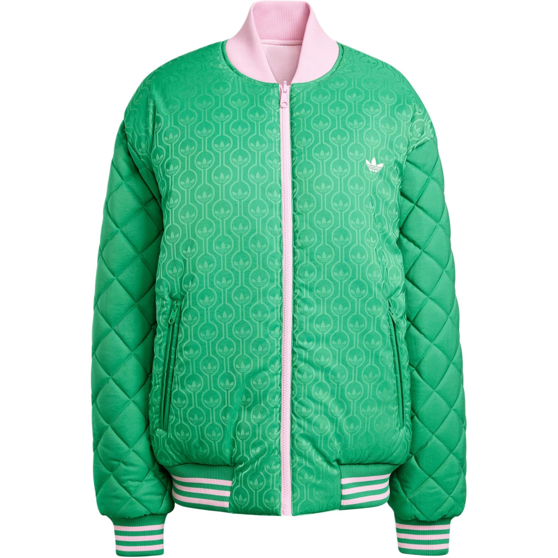 (Women) adidas Originals 70s Reversible Bomber Jacket Colorblock Design JN7656