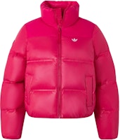 (W) adidas Originals 600填充粉色Logo羽絨外套長袖. JE6041 Order (W) adidas Originals 600填充粉色Logo羽絨外套長袖. JE6041