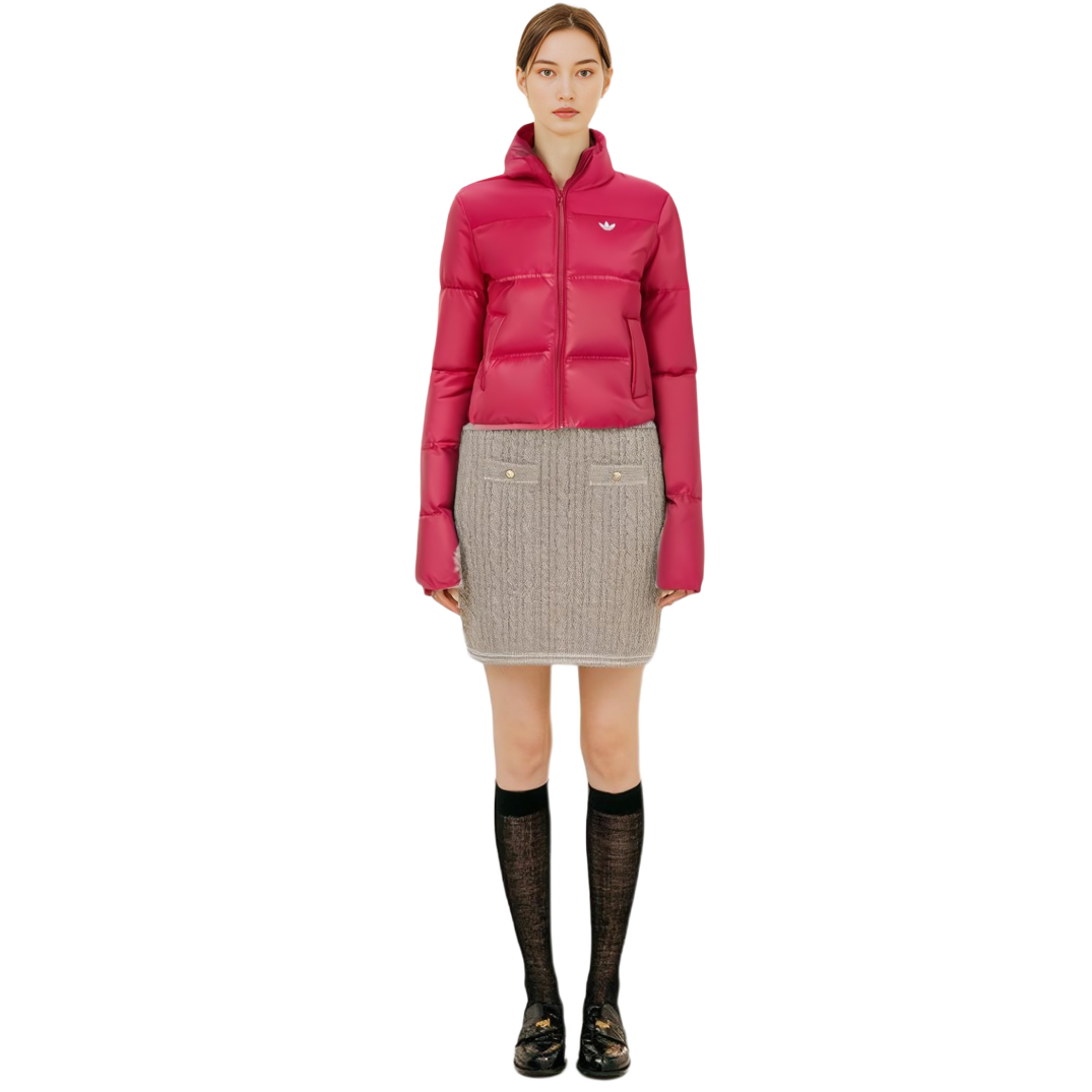 Purchase (W) adidas Originals 600填充粉色Logo羽絨外套長袖. JE6041