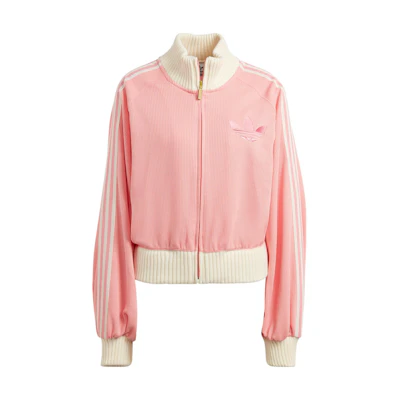 (Women) adidas Originals Adicolor Logo Print Retro Pink Track Jacket. IB2026