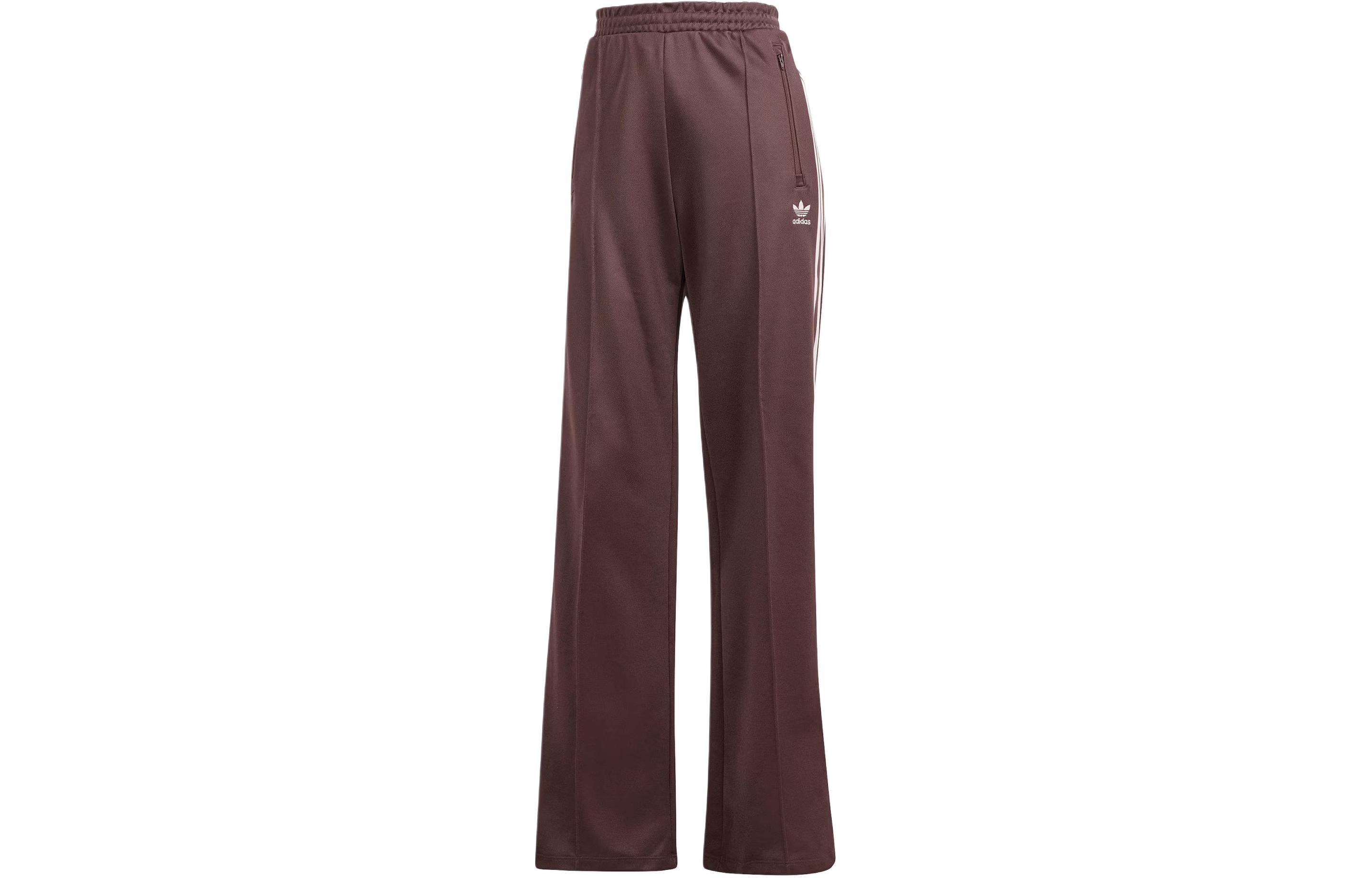 (Women) adidas Originals  Beckenbauer Track Pants Grey Brown Retro Colorblock. IR6093