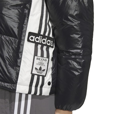 (W) アディダス オリジナルズ ブラック 長袖 パファージャケット ジッパー付き. JD3782 Details for (W) アディダス オリジナルズ ブラック 長袖 パファージャケット ジッパー付き. JD3782