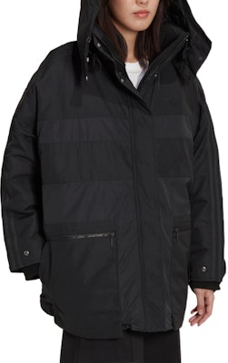 (W) adidas Originals Chaqueta Puff Negra con Cremallera y Mangas Largas HM2615 Shop (W) adidas Originals Chaqueta Puff Negra con Cremallera y Mangas Largas HM2615