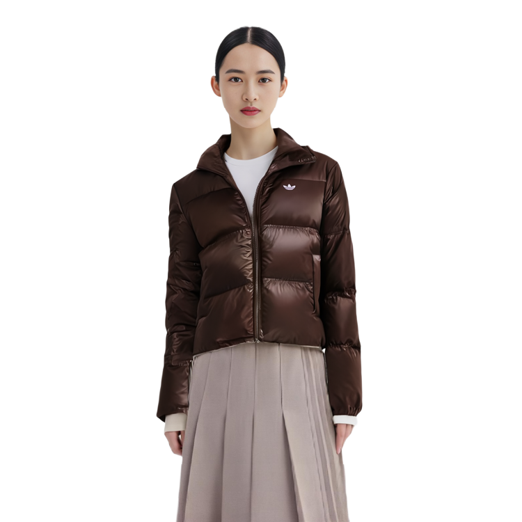 Details for (W) adidas Originals 棕色標誌長袖羽絨外套夹克. IK2797