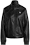 Buy (W) Chaqueta adidas Originals de cuero sintético PU con cremallera Negra. II6103