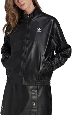 (W) Chaqueta adidas Originals de cuero sintético PU con cremallera Negra. II6103 Shop (W) Chaqueta adidas Originals de cuero sintético PU con cremallera Negra. II6103
