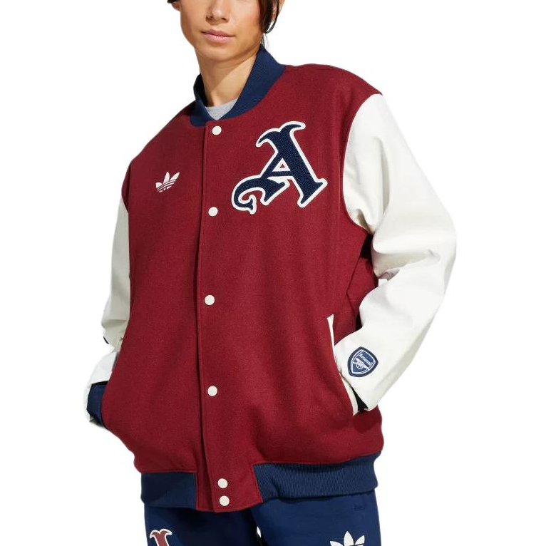 Shop (W) アディダス オリジナル レターグラフィック カジュアル ダウンジャケット - エレガントパープル JF0560