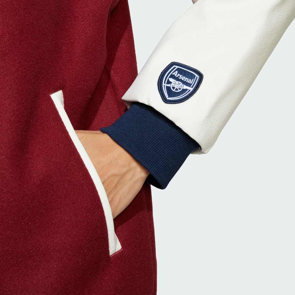 Details for (W) アディダス オリジナル レターグラフィック カジュアル ダウンジャケット - エレガントパープル JF0560