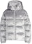 Buy (Women) adidas Originals Metallic Silver Logo Embroidered Puffer Down Jacket. H37077