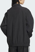 (W) adidas Originals 復古寬版運動外套 黑色飾邊條紋設計 JJ3361 Shop (W) adidas Originals 復古寬版運動外套 黑色飾邊條紋設計 JJ3361