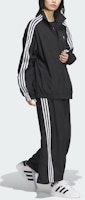 (W) adidas Originals 復古寬版運動外套 黑色飾邊條紋設計 JJ3361 Purchase (W) adidas Originals 復古寬版運動外套 黑色飾邊條紋設計 JJ3361