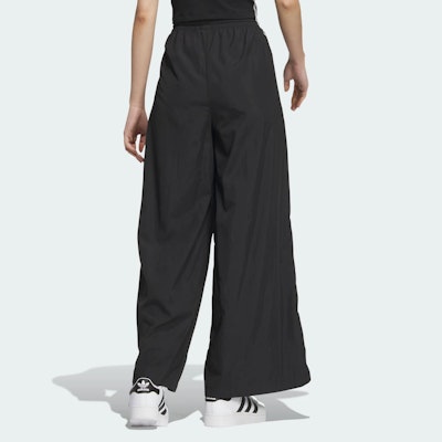 (Women) adidas Originals Oversized Track Pants Black Retro Wide-Leg Knit Joggers. JJ3359 Purchase (Women) adidas Originals Oversized Track Pants Black Retro Wide-Leg Knit Joggers. JJ3359