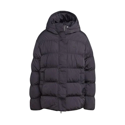(Women) adidas Originals Quilted Full-Zip Hooded Jacket Black II8467