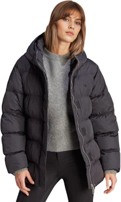 (W) adidas Originals 黑色絎縫拉鍊連帽外套 II8467 Lookbook (W) adidas Originals 黑色絎縫拉鍊連帽外套 II8467