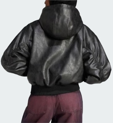 (Women) adidas Originals Relaxed Fit Logo Stripe Cotton Jacket Black. JX9225 Shop (Women) adidas Originals Relaxed Fit Logo Stripe Cotton Jacket Black. JX9225