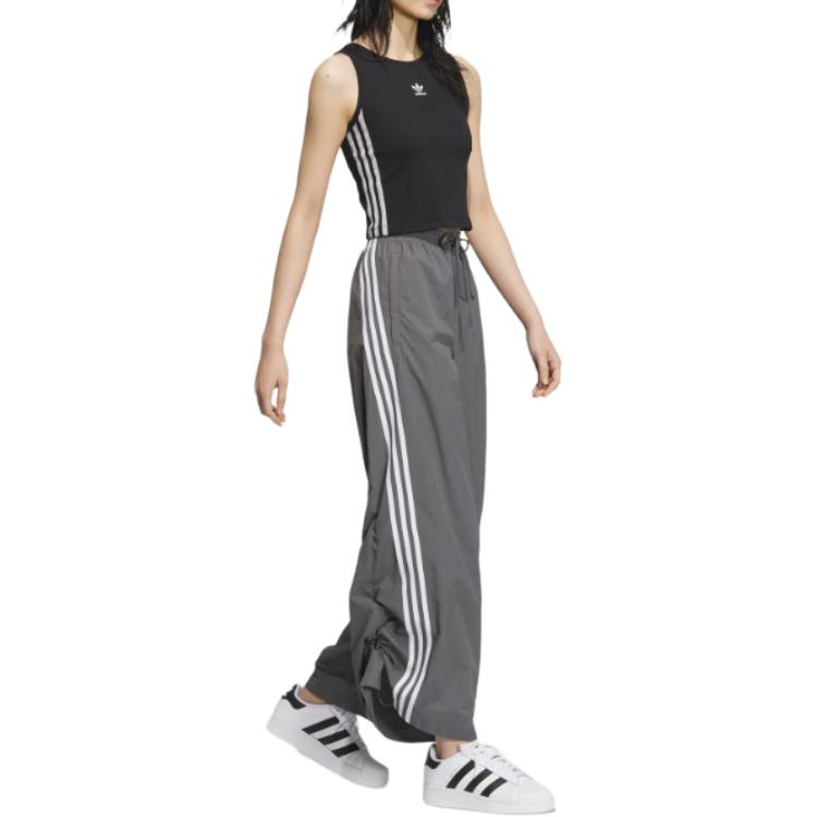 Purchase (Women) adidas Originals  Retro Track Pants Oversized Fit Grey JJ3360