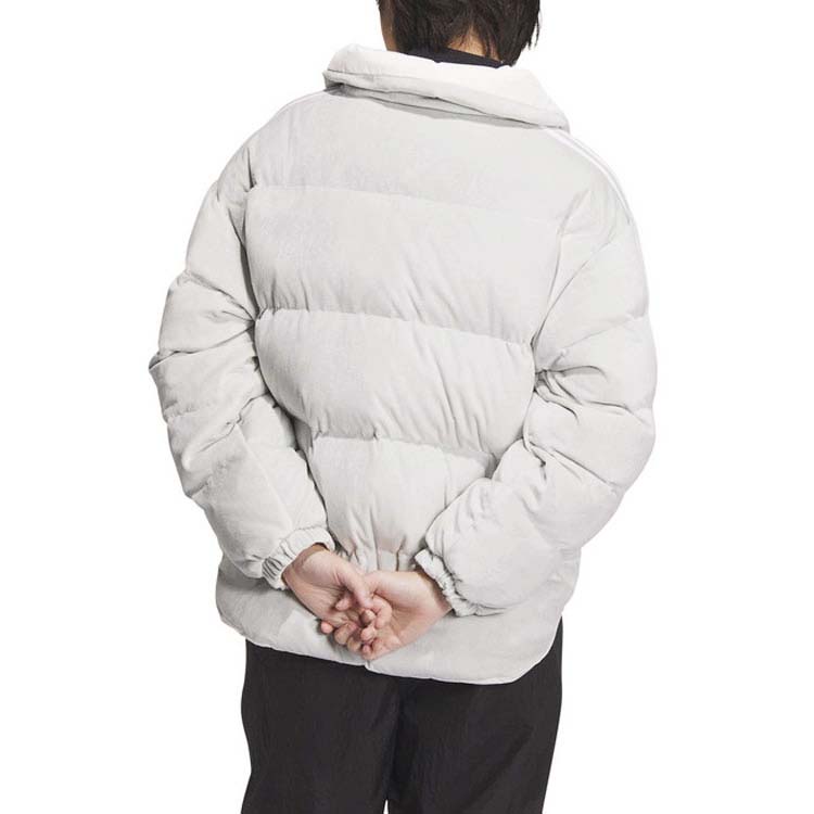 (Women) adidas Originals  Reversible Logo Embroidered Puffer Jacket - Light Grey IU4835 圖 6