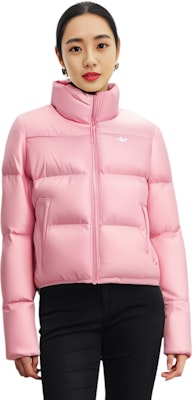 (W) 阿迪达斯Originals短款轻粉色羽绒服600填充鸭绒 JE6040 Shop (W) 阿迪达斯Originals短款轻粉色羽绒服600填充鸭绒 JE6040