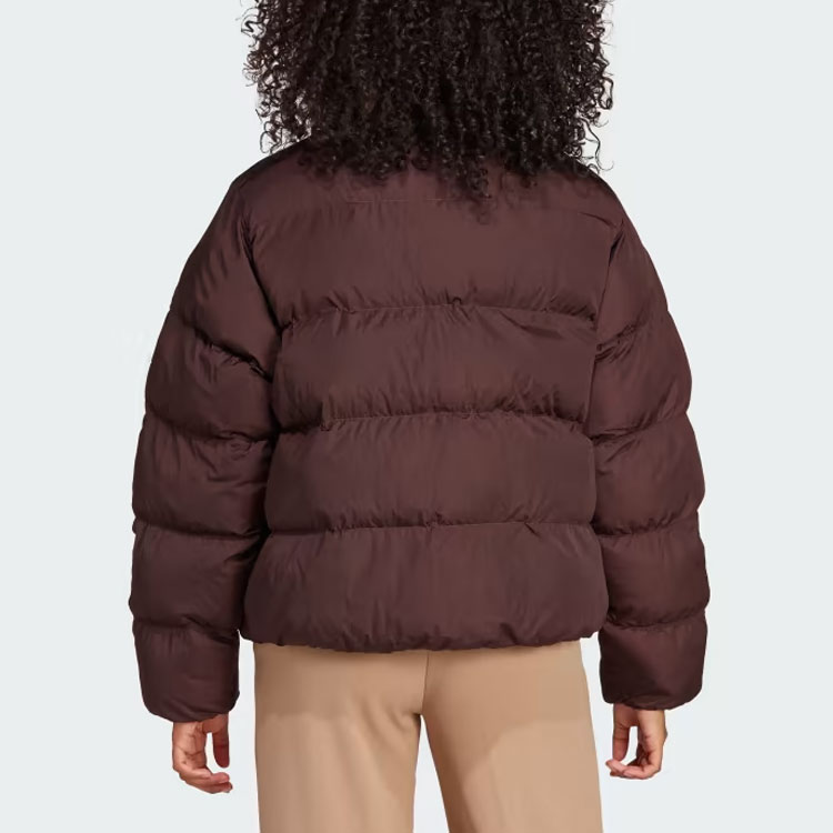 (Women) adidas Originals  Vegan Puffer Jacket Shadow Brown. IJ8235 圖 4