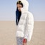 Details for (Women) adidas Originals White Allover Print Down Jacket with Logo Patch Hooded. HS9511