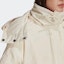 Details for (Women) adidas Originals White Hooded Parka Jacket with Zip Front. HK5249