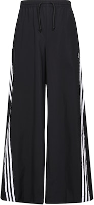 (Women) adidas Originals Wide-Leg Track Pants Black - Spice Series 3-Stripes. IV9318 Buy (Women) adidas Originals Wide-Leg Track Pants Black - Spice Series 3-Stripes. IV9318