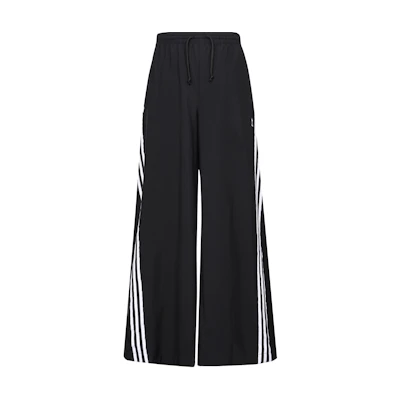 (Women) adidas Originals Wide-Leg Track Pants Black - Spice Series 3-Stripes. IV9318