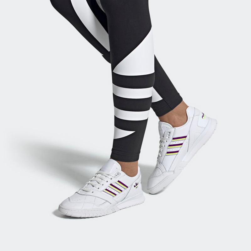Sizing (W) adidas originals A.R. Trainer 'Putih Ungu Kuning' EG6714