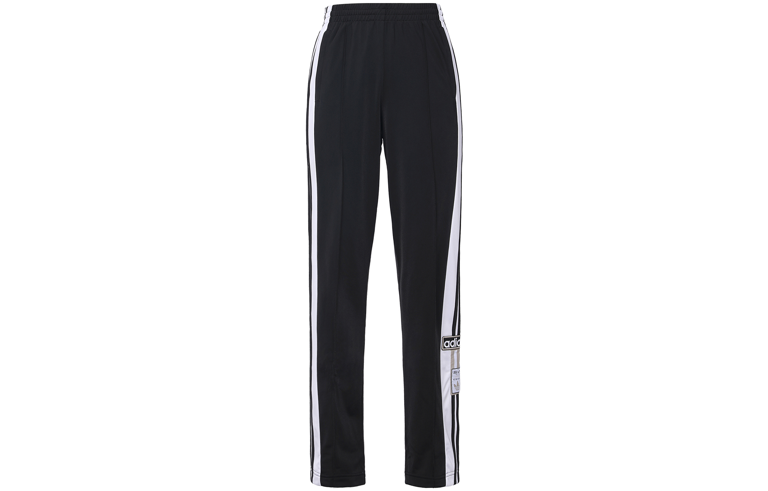 Order (Women) adidas Originals Adibreak Black Retro Track Pants with Side Stripes CV8276