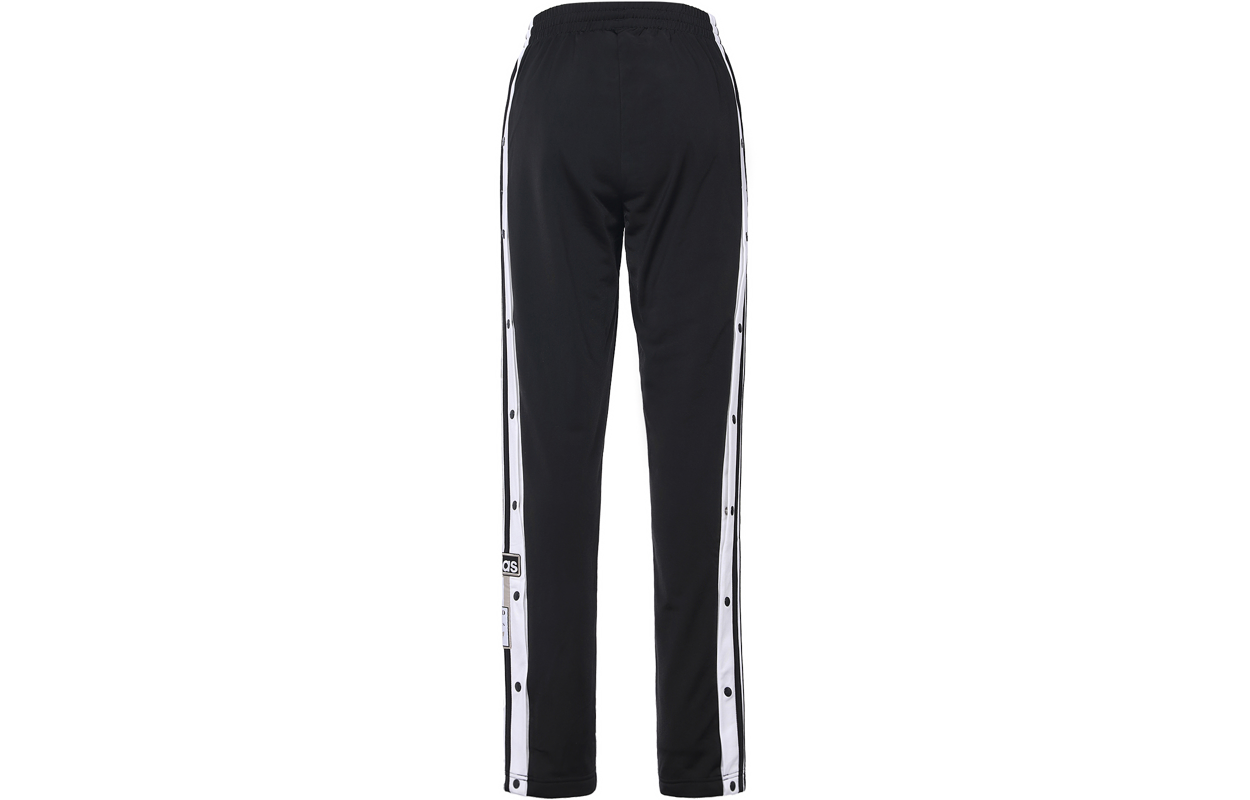 Shop (Women) adidas Originals Adibreak Black Retro Track Pants with Side Stripes CV8276