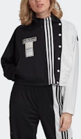 Shop (W) 아디다스 오리지널스 아디브레이크 WB 어반 스트라이프 숏 트랙 자켓 GJ6561