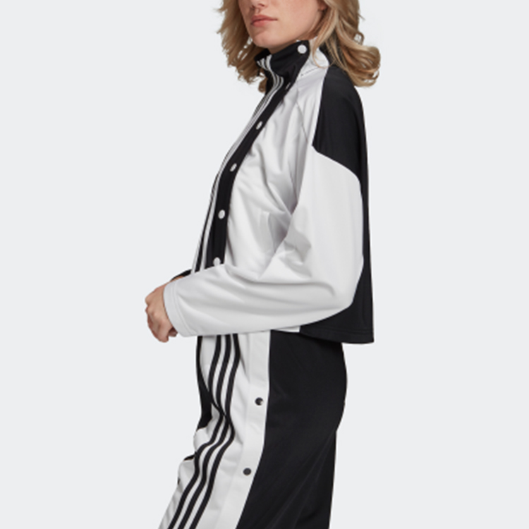 Purchase (W) 아디다스 오리지널스 아디브레이크 WB 어반 스트라이프 숏 트랙 자켓 GJ6561