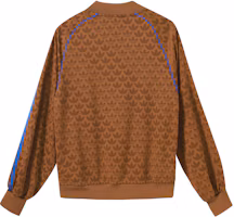 Lookbook (Women) adidas Originals Adicolor 70s Logo Print Retro Striped Track Jacket Brown Wmns IK7873